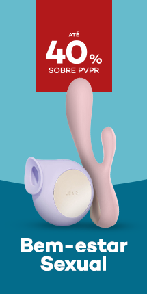 Bem-estar sexual com destaque promocional de at&eacute; 40% sobre pre&ccedil;o de Venda ao P&uacute;blico Recomendado